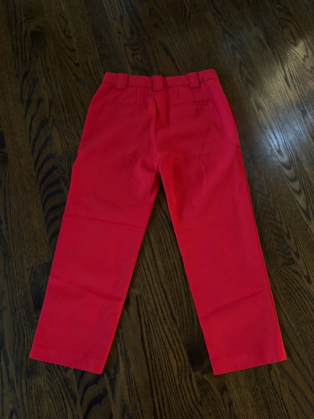A.L.C. Red Cropped  Pants Sz. 10 - Picture 6 of 12